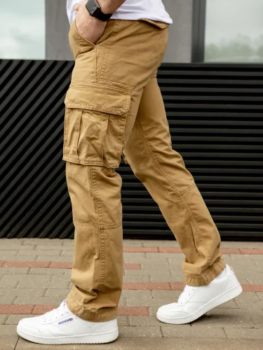 Брюки Vintage Cargo Beige | Abercrombie & Fitch