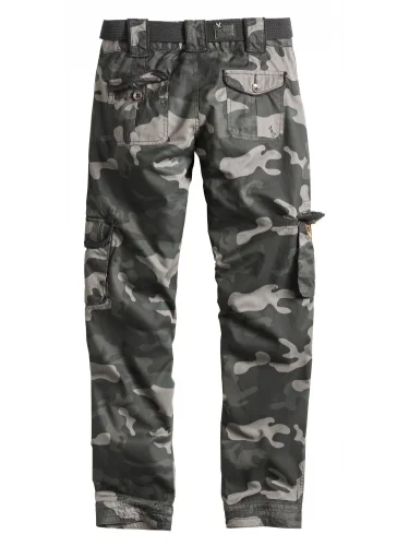 Брюки Женские Ladies Premium Trousers Slimmy Black camo | Surplus