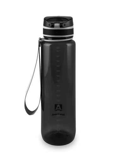 Бутылка для воды 1000мл 720-1000 Чёрная прозрачная | Арктика
