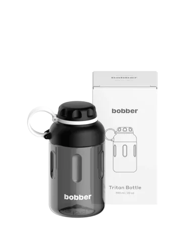 Бутылка для воды "bobber" 590мл Tritan Bottle-590 Black Coffe | Bobber