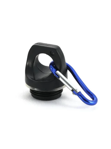 Бутылка питьевая с карабином 600 мл Red | Следопыт