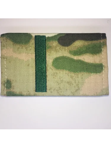 Фальш-погоны Ефрейтор вышитый зеленым Multicam | РБ
