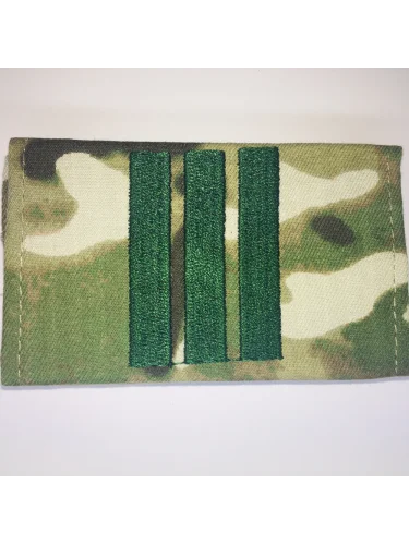 Фальш-погоны Сержант вышитый зеленым Multicam | РБ