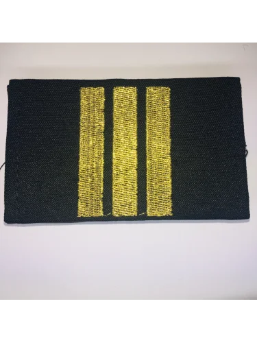Фальш-погоны Сержант вышитый золотом Black | РБ