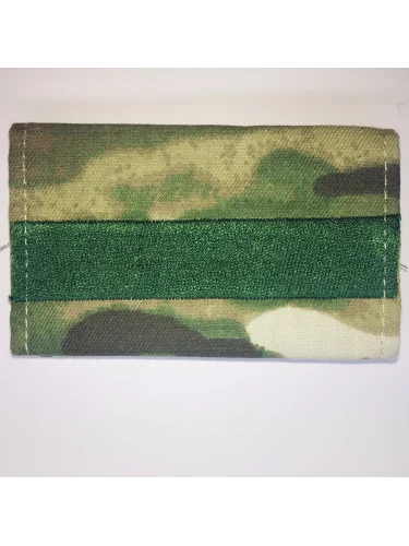 Фальш-погоны Старшина вышитый зеленым Multicam | РБ