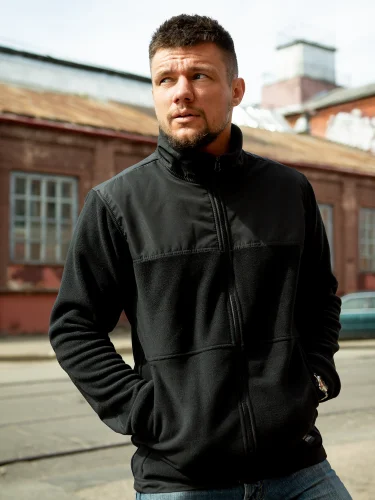 Флис Defender Black | ARMY STROLL