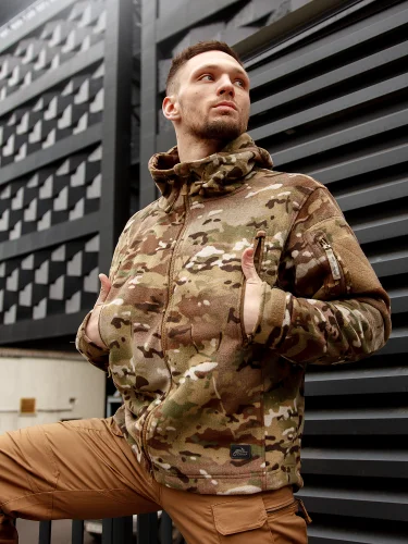 Кофта флисовая Patriot Camogrom | Helikon-Tex