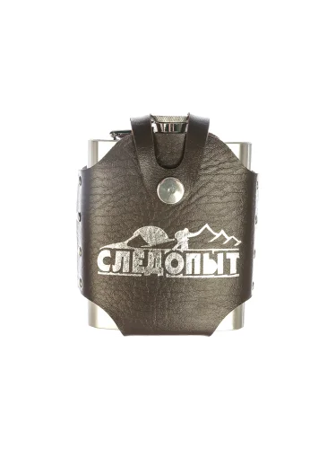 Фляжка Freezly в кожаном чехле 200мл PF-BD-F13 | Следопыт