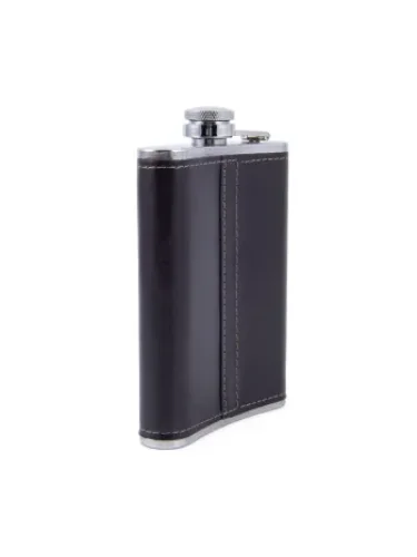 Фляжка Browny в кожаном оплете 240мл PF-BD-F18 | Следопыт