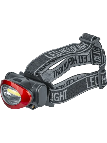 Фонарь налобный Navigator 82 364 черный/красный | Tourist