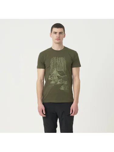 Футболка Home Sweet Home Taiga green | Helikon-Tex