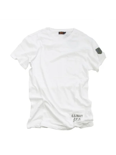 Футболка JERSEY SLUB Bianco AX0041 | AVX Avirex Dept