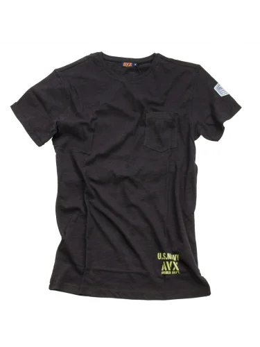 Футболка JERSEY SLUB Nero AX0041 | AVX Avirex Dept