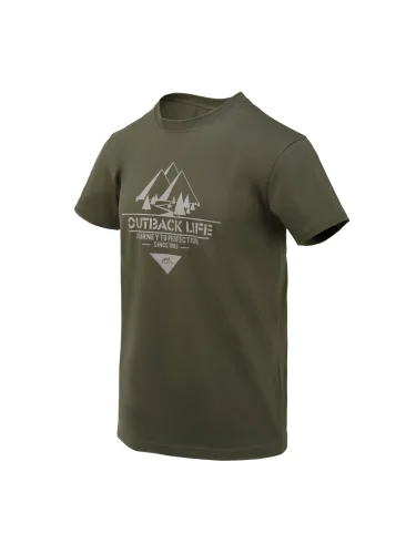 Футболка OutBack life Taiga green | Helikon-Tex