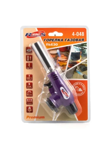 Газовая горелка RUNIS Premium P03 4-048 | Следопыт
