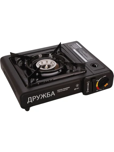 Газовая плита Дружба ДП-01 Black | Tourist