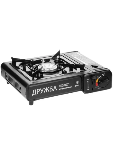 Газовая плита Дружба ДП-02 Black | Tourist
