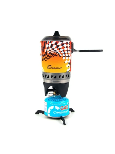 Газовая система FORZA TURBO BOIL с переходником PF-GSP-S13 Red | Следопыт