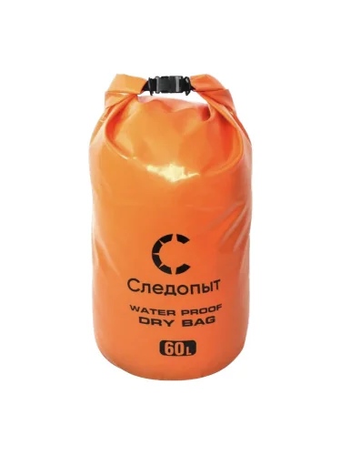 Гермомешок Dry Bag 60л без лямок оранжевая | Следопыт