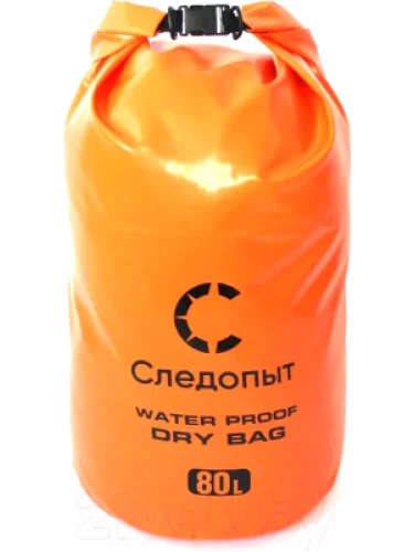 Гермомешок Dry Bag 80л без лямок оранжевая | Следопыт