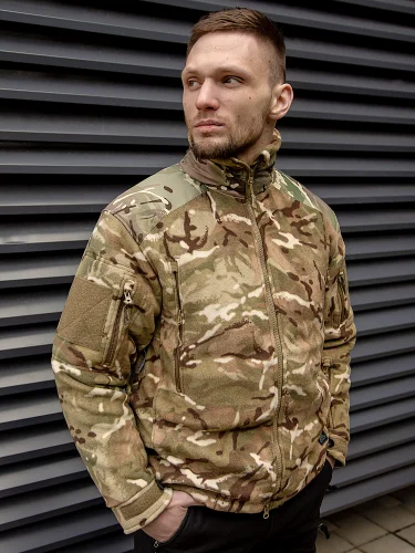 Кофта флисовая Liberty MP Camo | Helikon-Tex