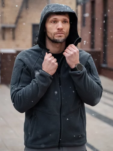 Флис PATRIOT MK2 shadow grey/black | Helikon-tex