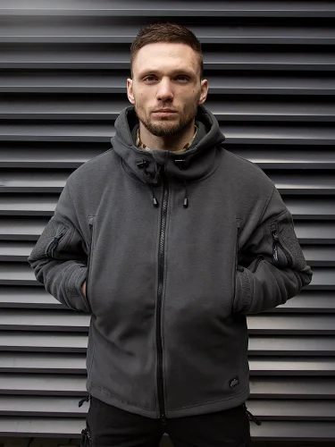 Кофта флисовая Patriot Shadow Grey | Helikon- Tex