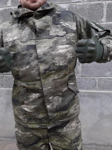 Костюм Горка 3 на полном Флисе Atacs IX | Барс