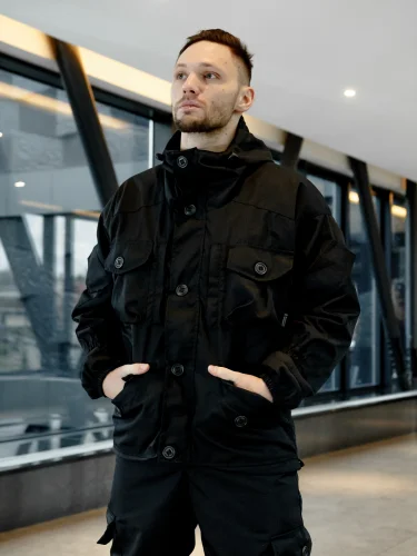 Костюм горка 6 Премиум Лето/Осень/Весна Black | Grizzly