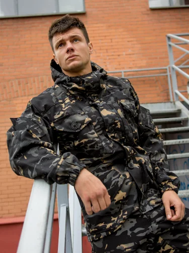 Костюм Горка 6 Премиум Лето/Осень/Весна Night Multicam | Grizzly