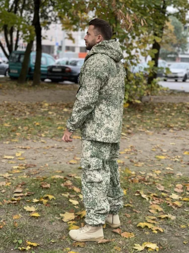 Костюм Горка 5 Премиум деми Digital light green | Grizzly