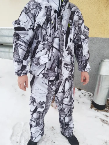 Костюм зимний -20°С Горка 5 Белый лес | Grizzly