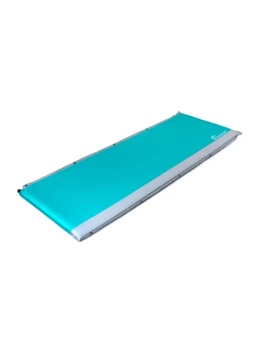Коврик самонадувающийся PF-KS-14 188х66х5см бирюзовый/серый | Следопыт