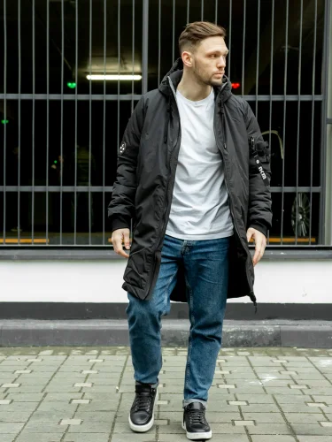 Куртка 12021 (W21) Black | Nikolom