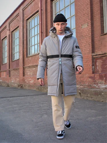 Куртка 1048 (W48) Grey | Nikolom