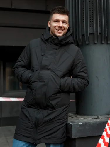 Куртка 1049 (W49) Black | Nikolom