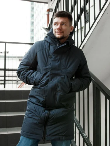 Куртка 1049 (W49) Blue | Nikolom