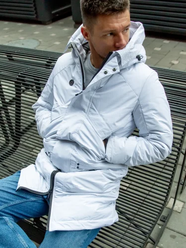 Куртка 1049 (W49) White | Nikolom