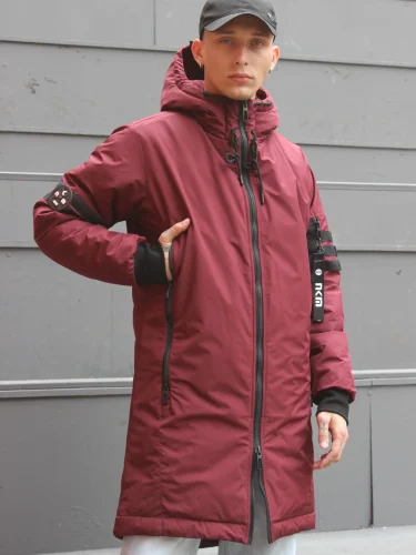 Куртка 12021 (W21) Burgundy | Nikolom