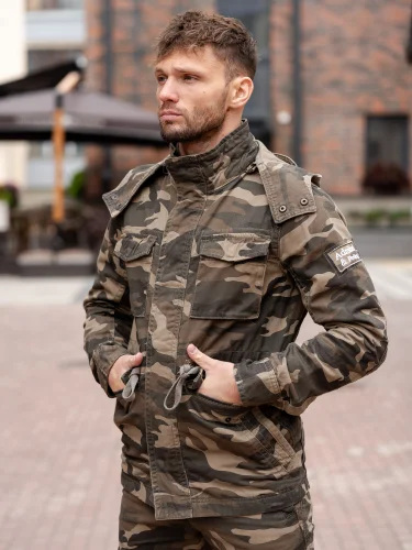 Куртка M65 Light Woodland | Admitted & Feeling