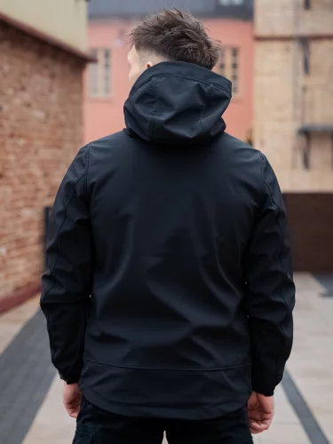 Куртка Jedd Soft Shell 30122 Black | Vintage Industries