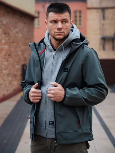 Куртка Jedd Soft Shell 30122 Graphite | Vintage Industries