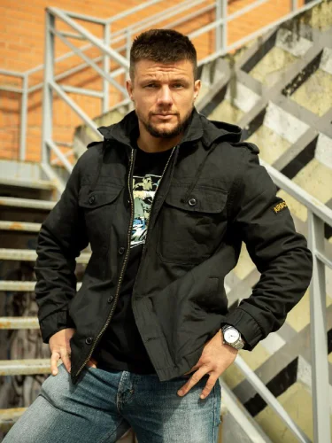 Куртка Airborne Jacket Black | Surplus