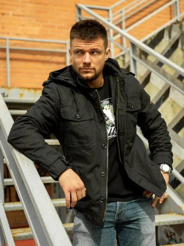 Куртка Airborne Jacket Black | Surplus