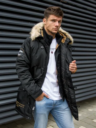 Куртка Аляска Expedition Black/Cinnamon | Apolloget