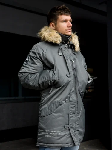 Куртка Аляска Expedition Gun Grey/Gun Metal | Apolloget