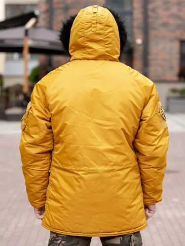 Куртка Аляска HUSKY Compass Yellow/Black | Nord Denali
