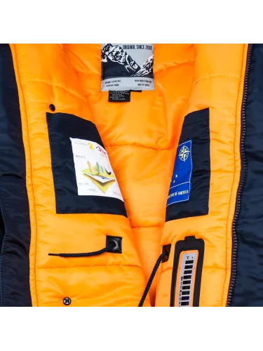 Куртка Аляска HUSKY Ink/Orange | Nord Denali