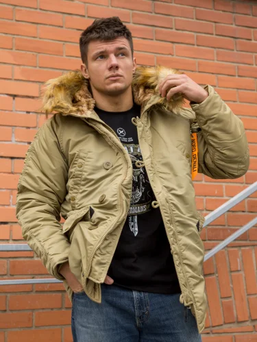 Куртка Аляска HUSKY KHAKI/KHAKI | Nord Denali