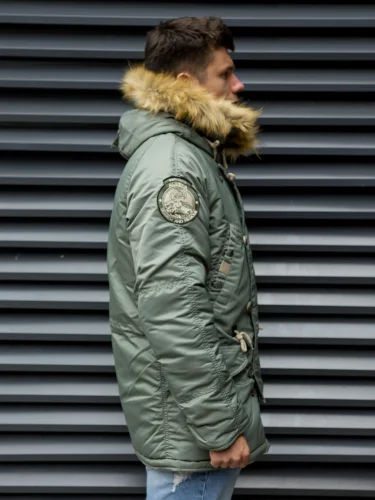 Куртка Аляска Husky MILITARY 2019 Olive Green | Nord Denali